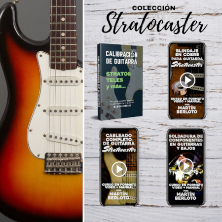 Colección Guitarra tipo Stratocaster